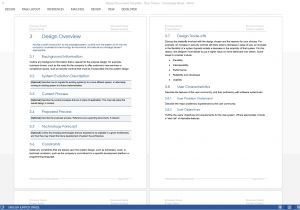 Developer Documentation Template Design Document Download Ms Word Template
