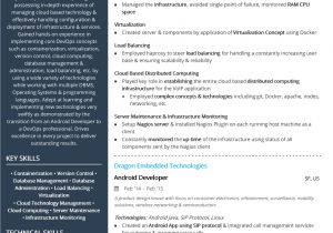 Devops Engineer Resume Devops Engineer Resume Sample by Hiration