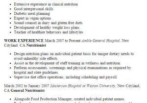 Dietary Requirements Email Template Clinical Nutrition assistant Job Description Besto Blog