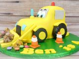 Digger Cake Template How to Make A Digger Cake Youtube