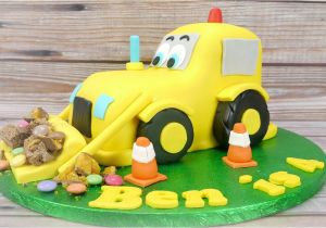 Digger Cake Template How to Make A Digger Cake Youtube