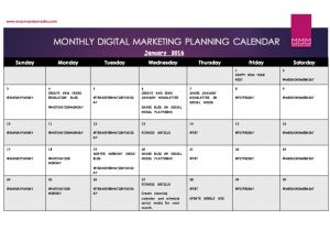 Digital Content Calendar Template Content Calendar Template Free Download Macmanda Media