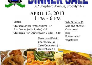 Dinner Sale Flyer Template 12 Best Photos Of Sample Flyers for Selling Dinners soul