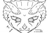 Dinosaur Mask Template Free Dinosaur Masks to Print Fall Pinterest Masking