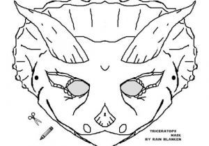 Dinosaur Mask Template Free Dinosaur Masks to Print Fall Pinterest Masking