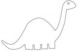 Dinosaur Templates to Print Dinosaur Template for Preschool Template Update234 Com