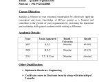 Diploma Fresher Resume format Doc 10 Fresher Resume format Templates Pdf Doc Free