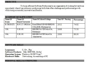 Diploma In Civil Engineering Resume Sample Engineering Student Resume format Freshers Resume Corner