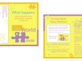 Direct Mail Flyer Template Briandubina Com the Real World House Direct Mail Flyer