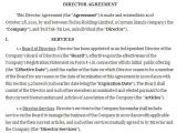 Directors Contract Template Free Director Agreement Sample Director Agreement