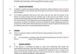 Directors Service Contract Template Vesting Certificate Template Uk Printable Birthday