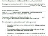 Disc Jockey Contract Template 16 Dj Contract Templates Pdf Word Google Docs Apple