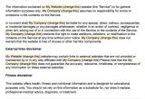 Disclaimer Contract Template Sample Disclaimer Template Termsfeed