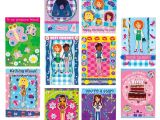 Disney Wrapping Paper Card Factory Galt toys Girl Club 3d Sparkle Card Factory Gift