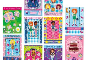 Disney Wrapping Paper Card Factory Galt toys Girl Club 3d Sparkle Card Factory Gift