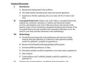Dissertation Proposal Outline Template Proposal Outline Templates 16 Free Sample Example