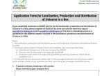 Distribution Proposal Template Universe In A Box Localisation Production and