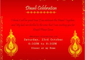 Diwali Celebration Email Template Diwali Invitations and Wordings 365greetings Com