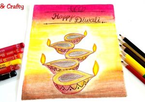 Diwali Greeting Card Making Competition Easy Diwali Drawing Diwali Diya Drawing How to Draw Diwali Drawing Artyandcrafty