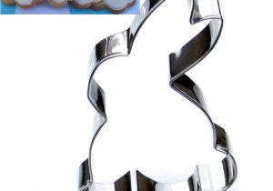 Diy Animal Place Card Holders Cxfashion Stainless Steel Animal Rabbit Cookie Cutters for Easter Day Baking Mould Fondant Bread Cutters for Kids Bunny Shape