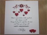 Diy Birthday Card for Husband Details About Personalised Handmade Anniversary Engagement