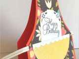 Diy Birthday Card for Husband Happy Birthday Apron Cook Chef Baker Card for A Woman