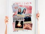 Diy Card for Your Best Friend Personalised Best Friends Photo Collage Print