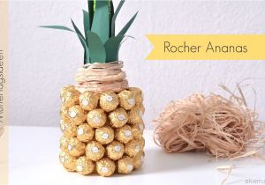 Diy Card Holder for Wedding Ideen Zum Muttertag Rocher Ananas Place Card Holders