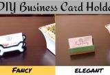 Diy Card Holders for Tables Diy Business Card Holder Stand for Table How to Make