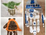 Diy Card Ideas for Father S Day Star Wars Handprint Cards for Fathers Day Star Wars