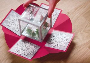 Diy Card In A Box Holiday Exploding Box Card Exploding Box Card Diy