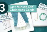 Diy Christmas Card Photo Ideas Easy Diy Christmas Cards Last Minute Card Ideas Youtube