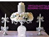 Diy Dollar Tree Wedding Card Box Diy Elegant Glam Wedding Centerpiece Wedding Centerpieces