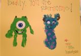Diy Father S Day Card From toddler Disney Monsters Inc Diy Father S Day Card D with Images