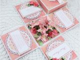 Diy Gift Card Box for Quinceanera Ogra Dek W Pudea Ku with Images Exploding Box Card