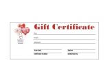 Diy Gift Certificate Template 8 Homemade Gift Certificate Templates Doc Pdf Free