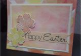 Diy Handmade Greeting Card Kits Diy Stampin Up Happy Easter Watercolor Bokeh Flower