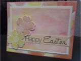 Diy Handmade Greeting Card Kits Diy Stampin Up Happy Easter Watercolor Bokeh Flower