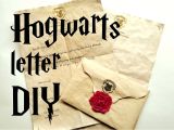 Diy Harry Potter Birthday Card Diy Hogwarts Letter Harry Potter Tutorial