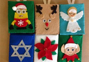 Diy Mason Jar Gift Card Holder Christmas Gift Card Holders Felt Set Of 4 Etsy