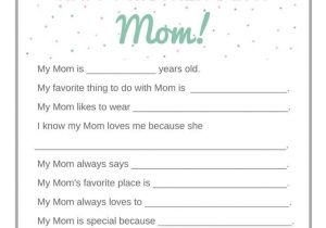 Diy Mother S Day Card Printable Free Printable Mother S Day Cards for Kids to Make for Mom