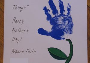 Diy Mother S Day Card Printable Happy Mother S Day Diy Handprint Flowers Mothers Day