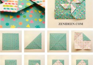Diy Napkin Fold Card for Scrapbook Envelope Fold In 20 Seconds 3 Creative Diy Instructions