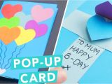 Diy Pop Up Farewell Card 3d Pop Up Card Diy Card Ideas