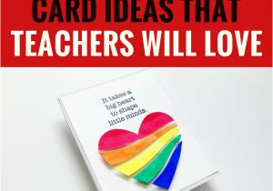 Diy Thank You Card for Teacher 5 Handmade Card Ideas that Teachers Will Love Diy Cards