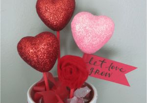 Diy Valentine Card for Teacher Diy Valentine S Day Dollar Store Craft Pot Of Hearts