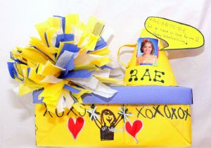Diy Valentine S Day Card Box Cheerleading Valentine Box with Images Valentine Boxes