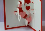 Diy Valentines Pop Up Card Diy Valentine Heart Collage Pop Up Card 10 Custom Bathtub