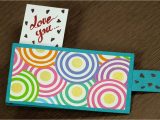 Diy Valentines Pop Up Card Valentine Pop Out Card Homemade Valentine Pop Out Card Tutorial