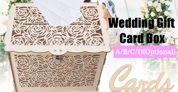 Diy Wooden Wedding Card Box Details About Diy Wooden Wedding Card Box with Lock Money Gift Rustic Box for Wedding Party